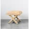 Hello Honey® 18.5" Wood & Water Hyacinth Woven Stool